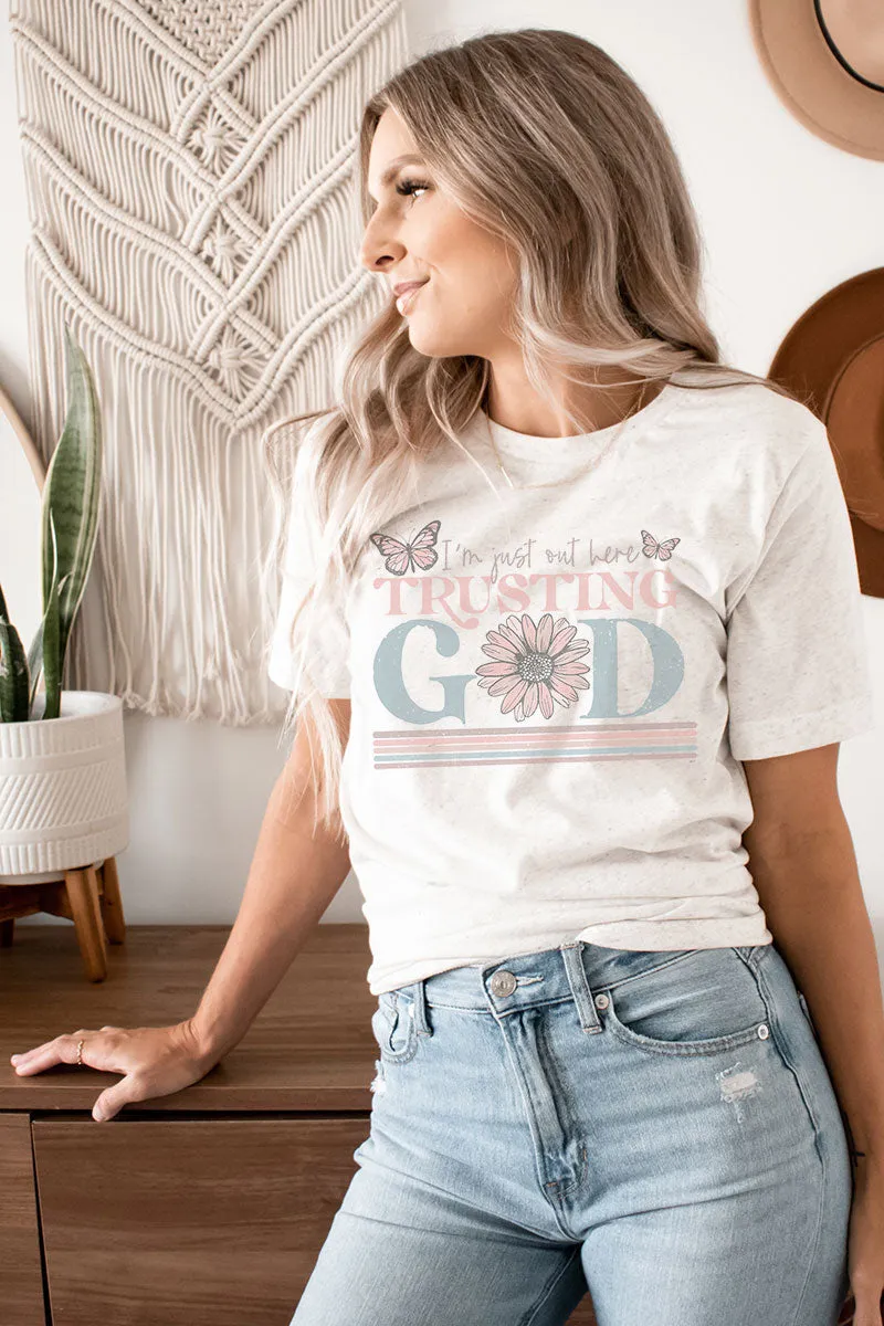 Trusting God Tri-Blend Short Sleeve Tee