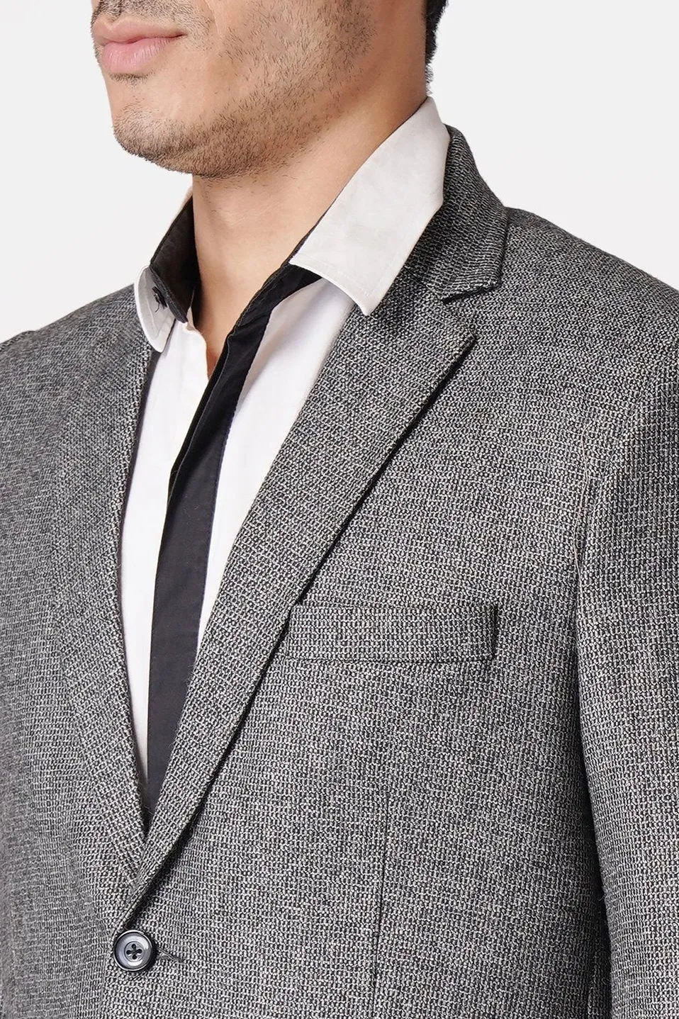 Tweed Grey Blazer
