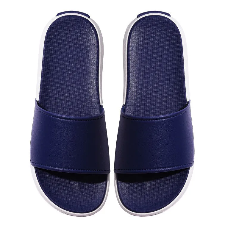 Two-Tone Blank Sliders - Navy