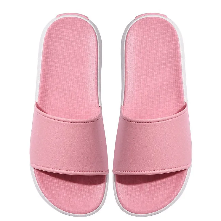 Two-Tone Blank Sliders - Pale Pink