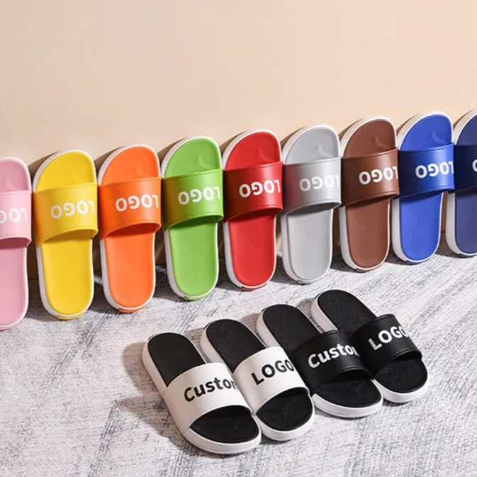 Two-Tone Blank Sliders - Royal blue