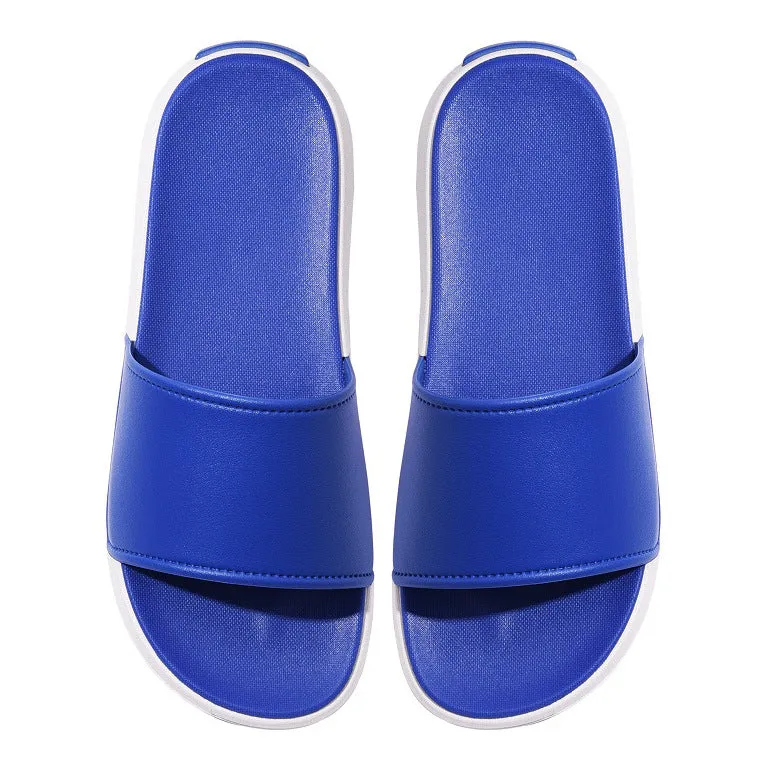 Two-Tone Blank Sliders - Royal blue