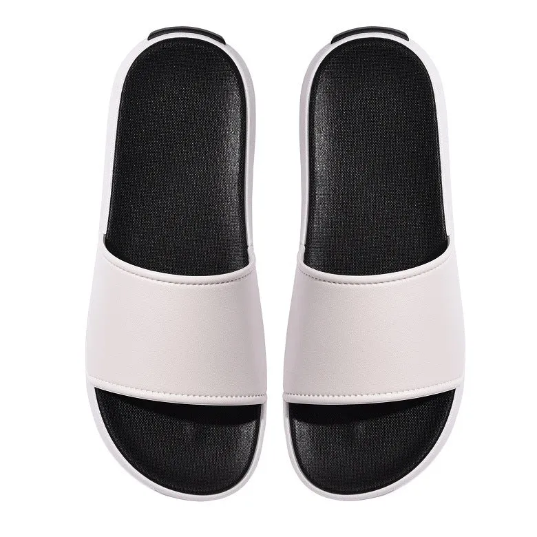 Two-Tone Blank Sliders - White