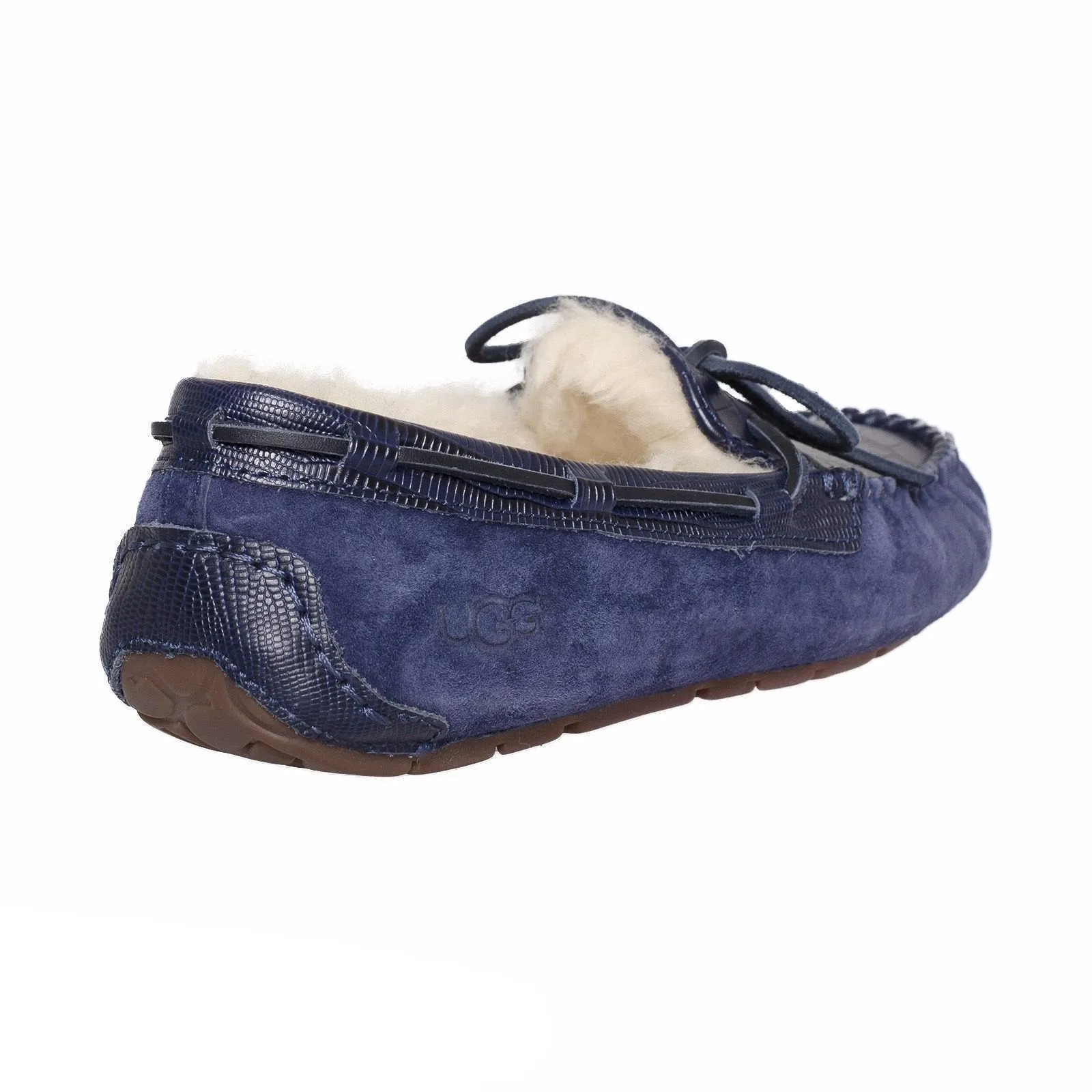 UGG Dakota Croco Navy Slippers