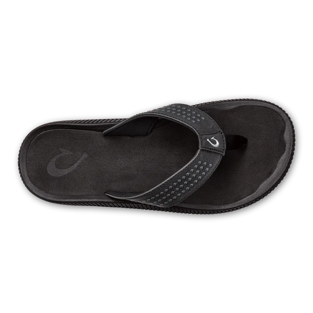 Ulele Men's Beach Sandals - Black
