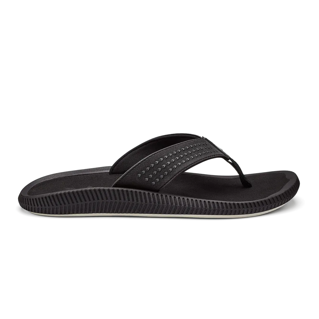 Ulele Men's Beach Sandals - Black