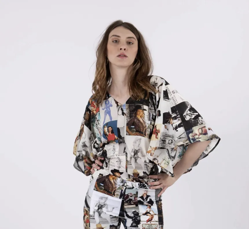 Unbreak.It Corinne Cowgirl Blouse