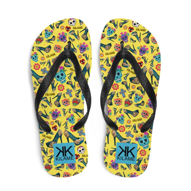 Unisex Flip-Flops Casiop 'Viva la vida'
