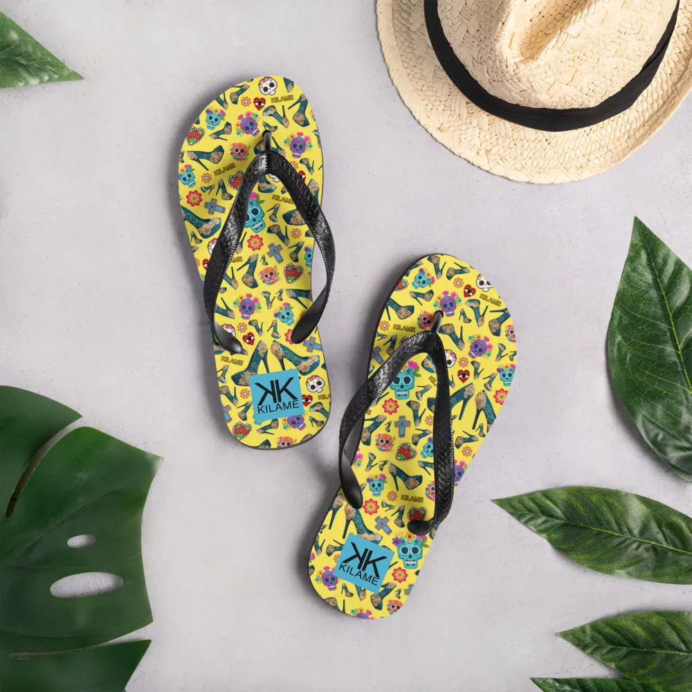 Unisex Flip-Flops Casiop 'Viva la vida'