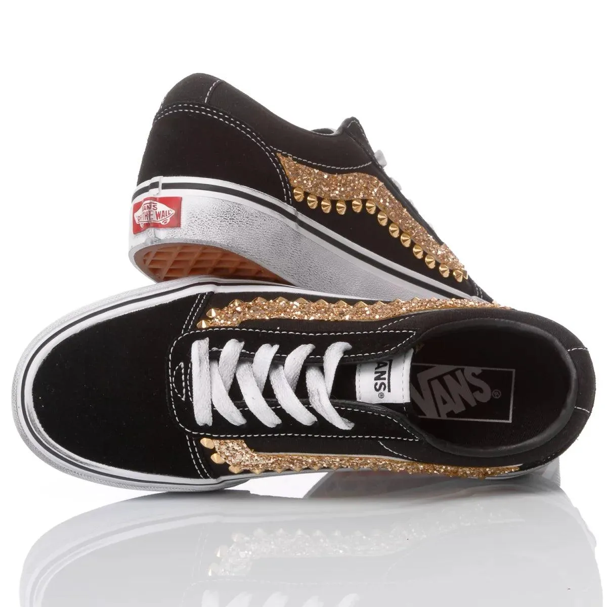 Vans Glitter Wave Gold