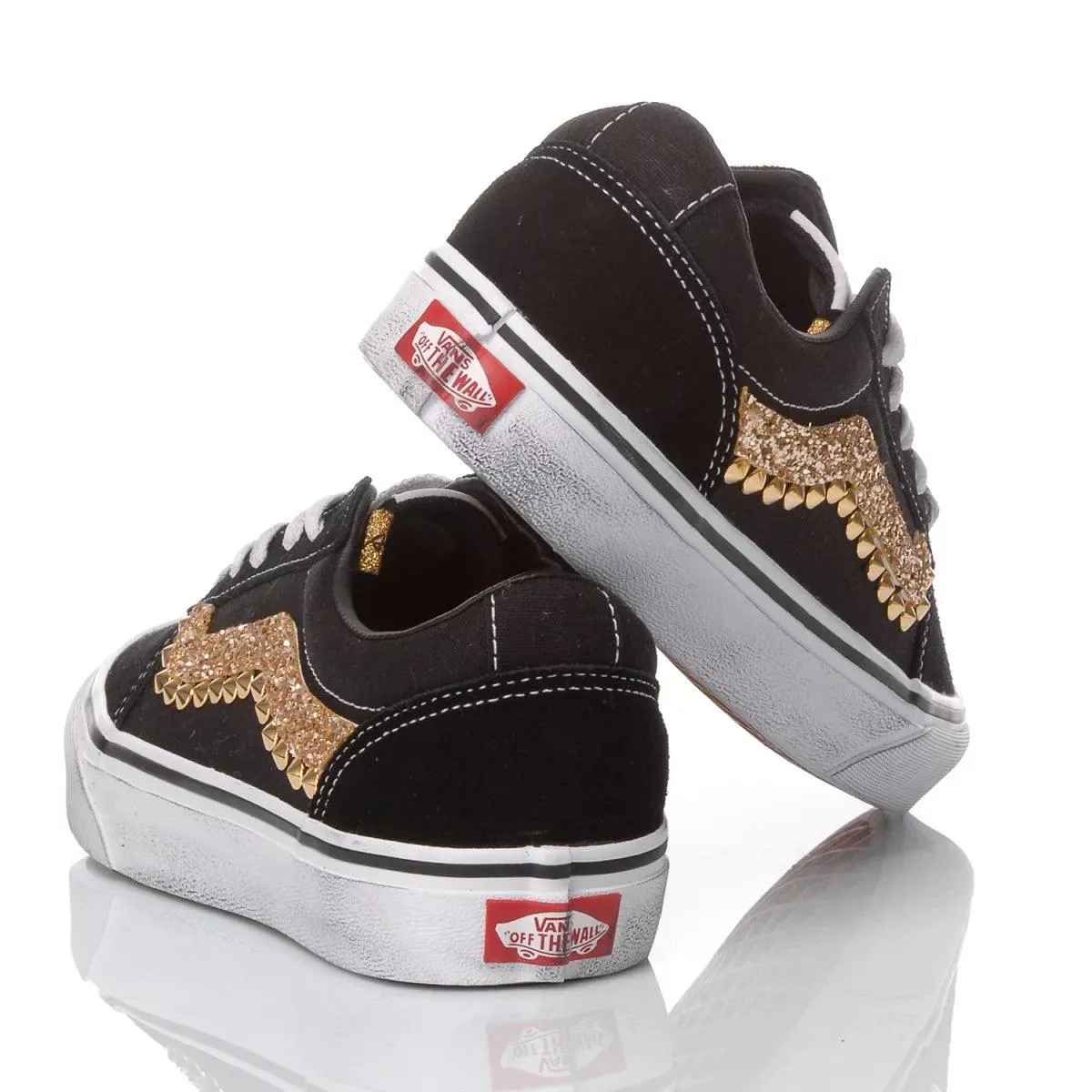 Vans Glitter Wave Gold
