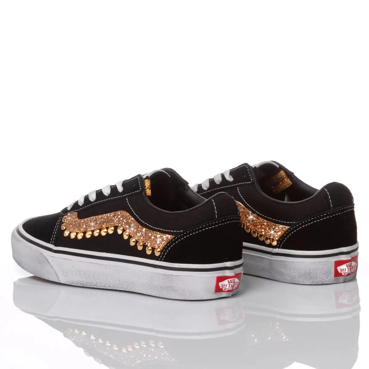 Vans Glitter Wave Gold