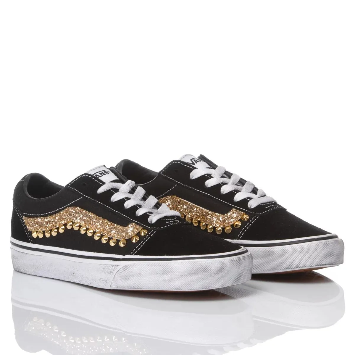 Vans Glitter Wave Gold
