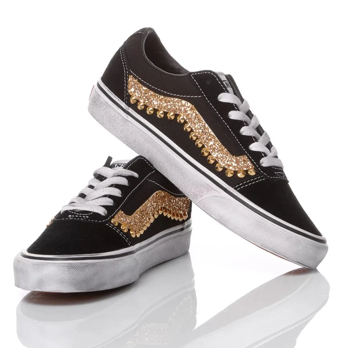 Vans Glitter Wave Gold