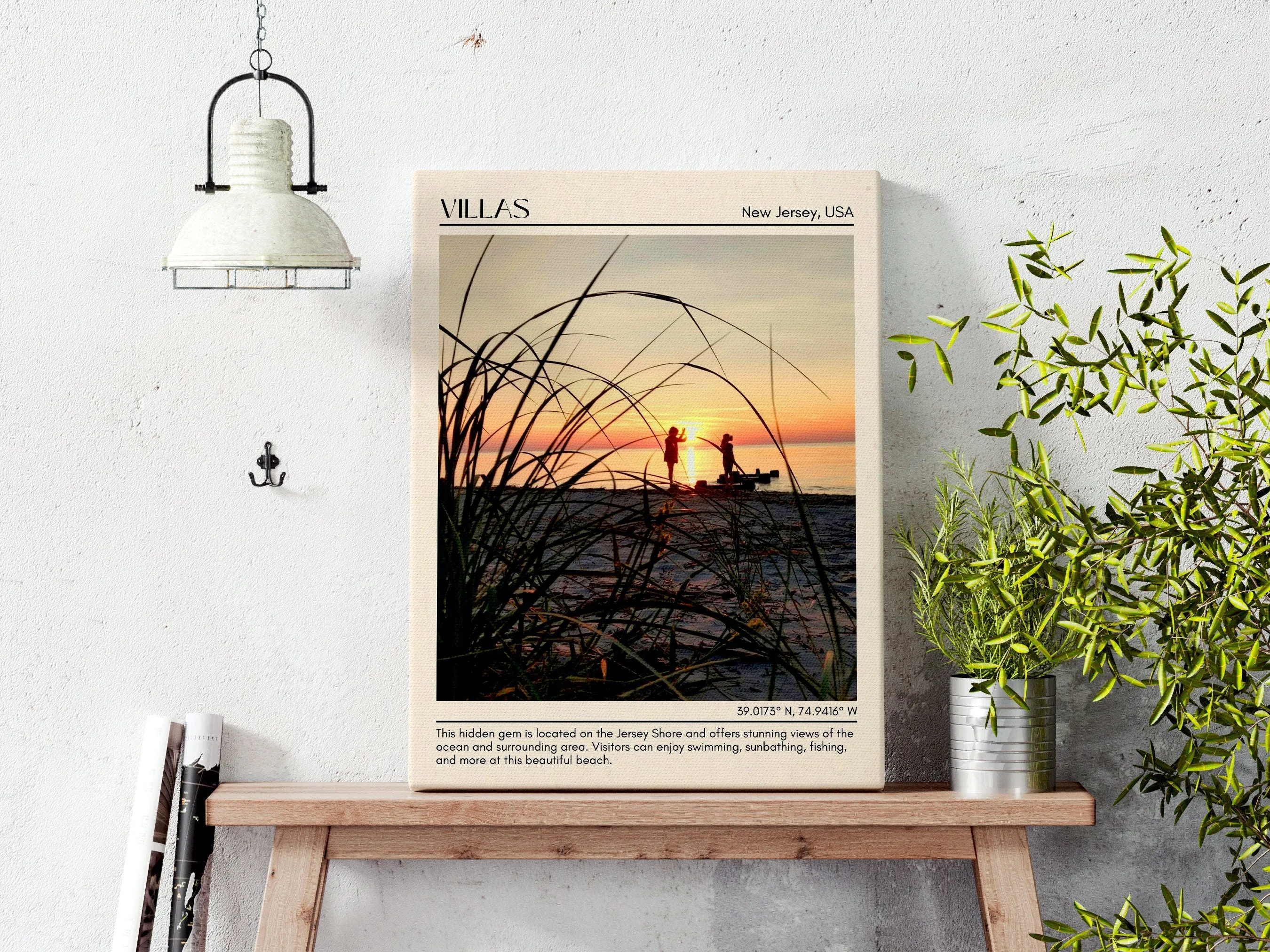 Villas Wall Canvas, USA