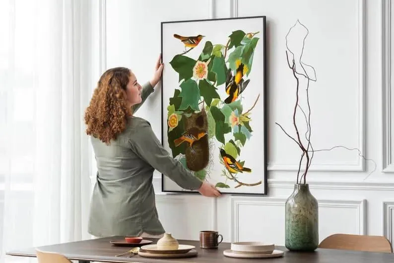 Vintage Bird Art Prints| Bird Poster
