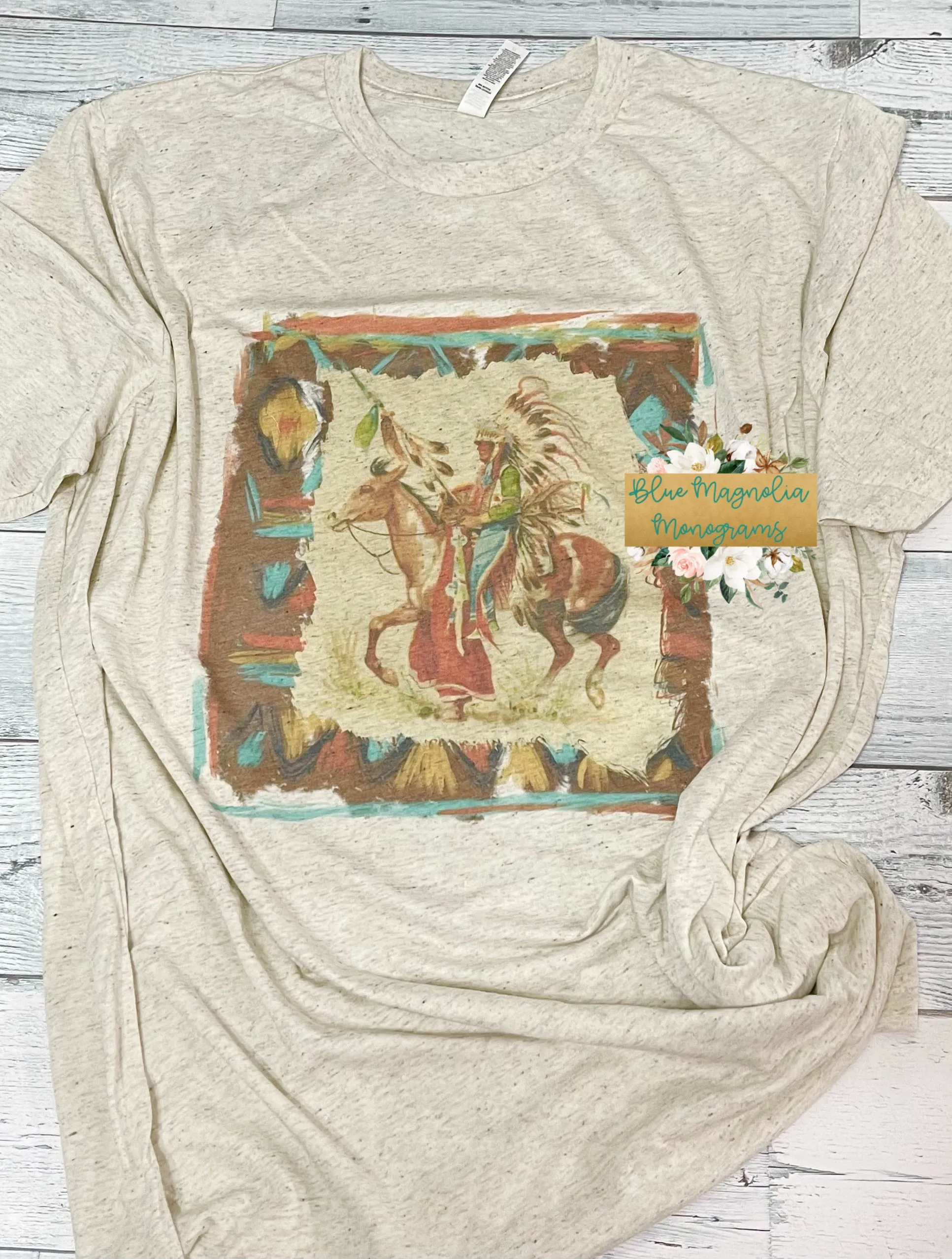 Vintage Framed Indian Chief Tee