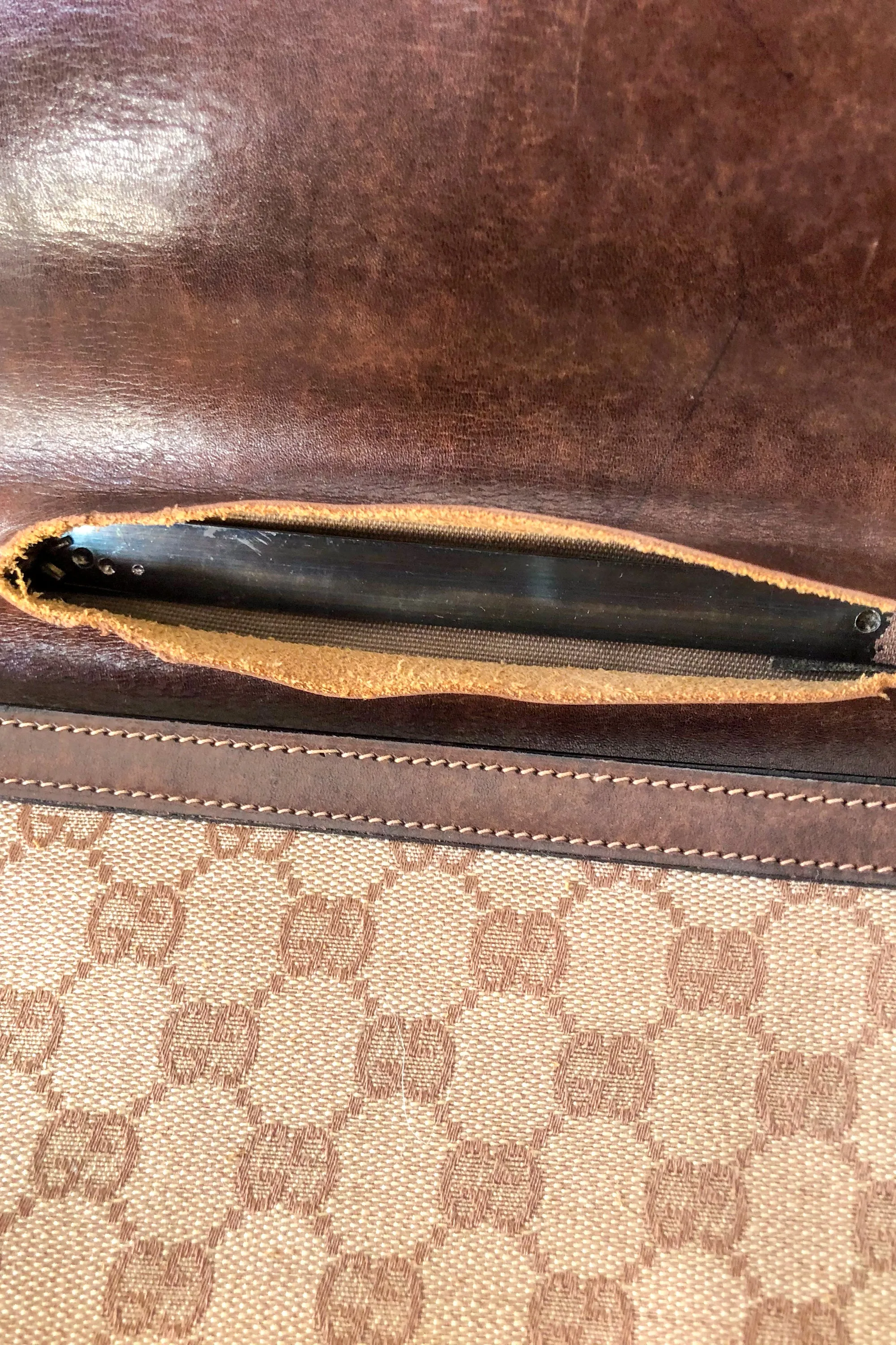 Vintage Gucci Briefcase Attaché Case