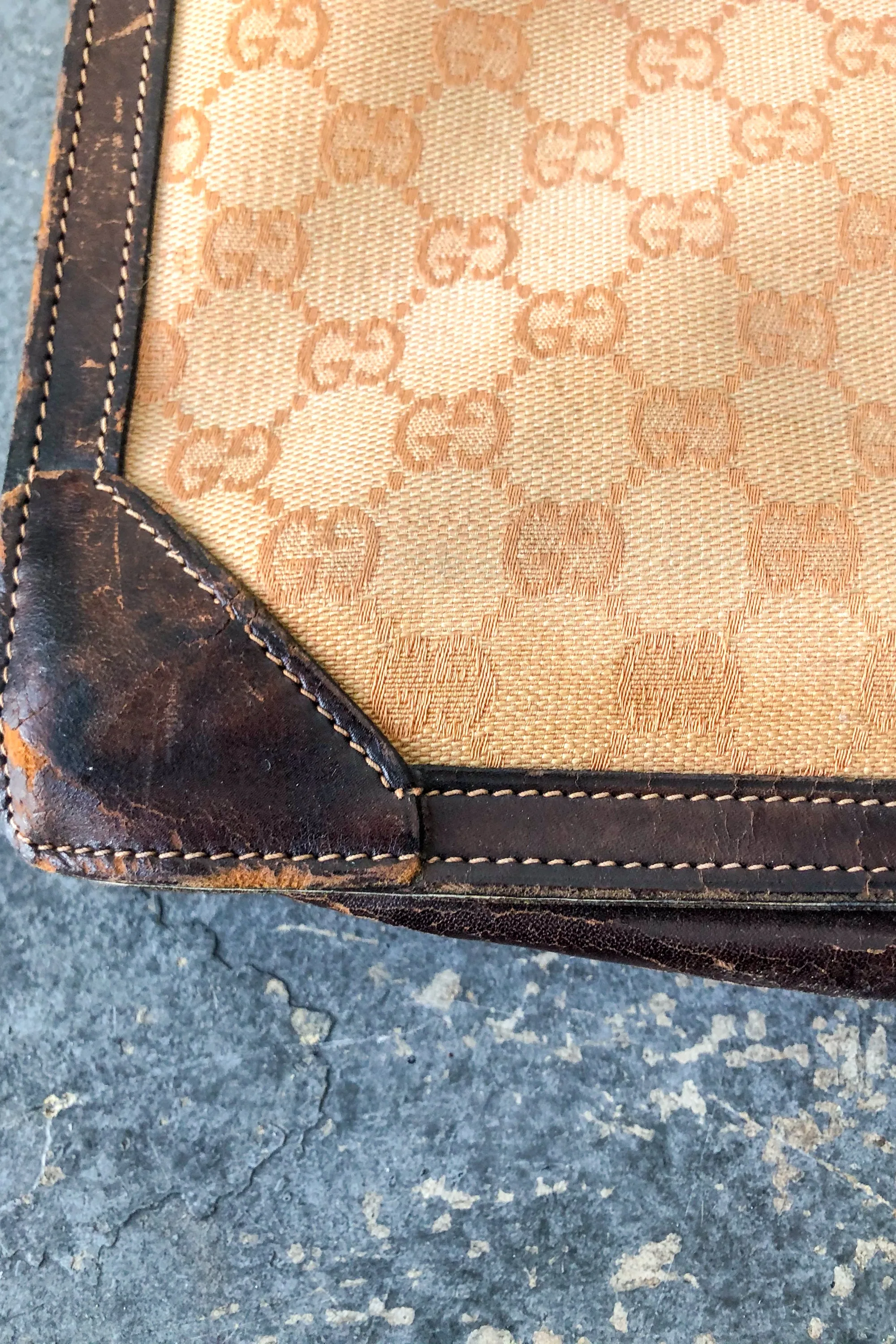 Vintage Gucci Briefcase Attaché Case