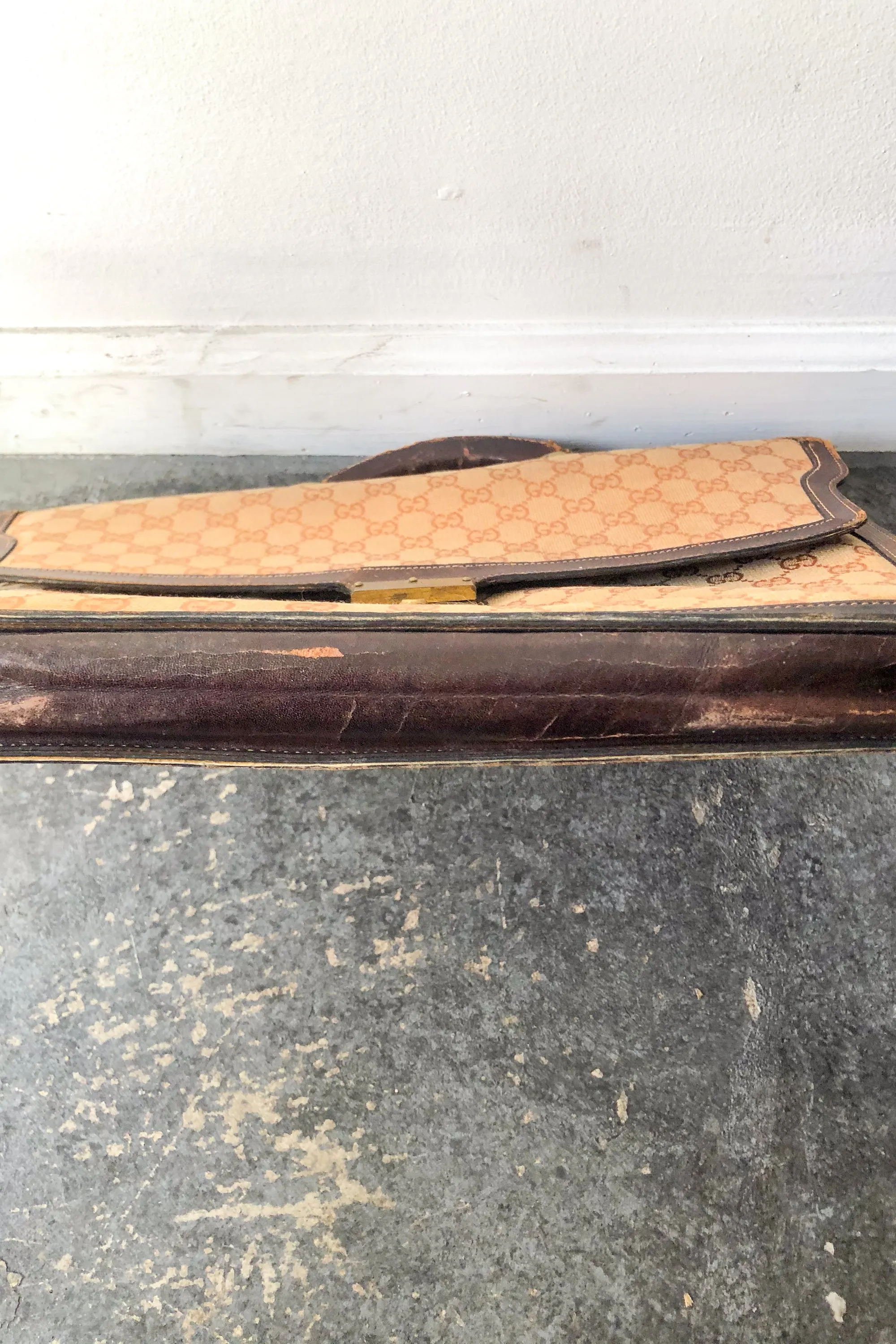 Vintage Gucci Briefcase Attaché Case