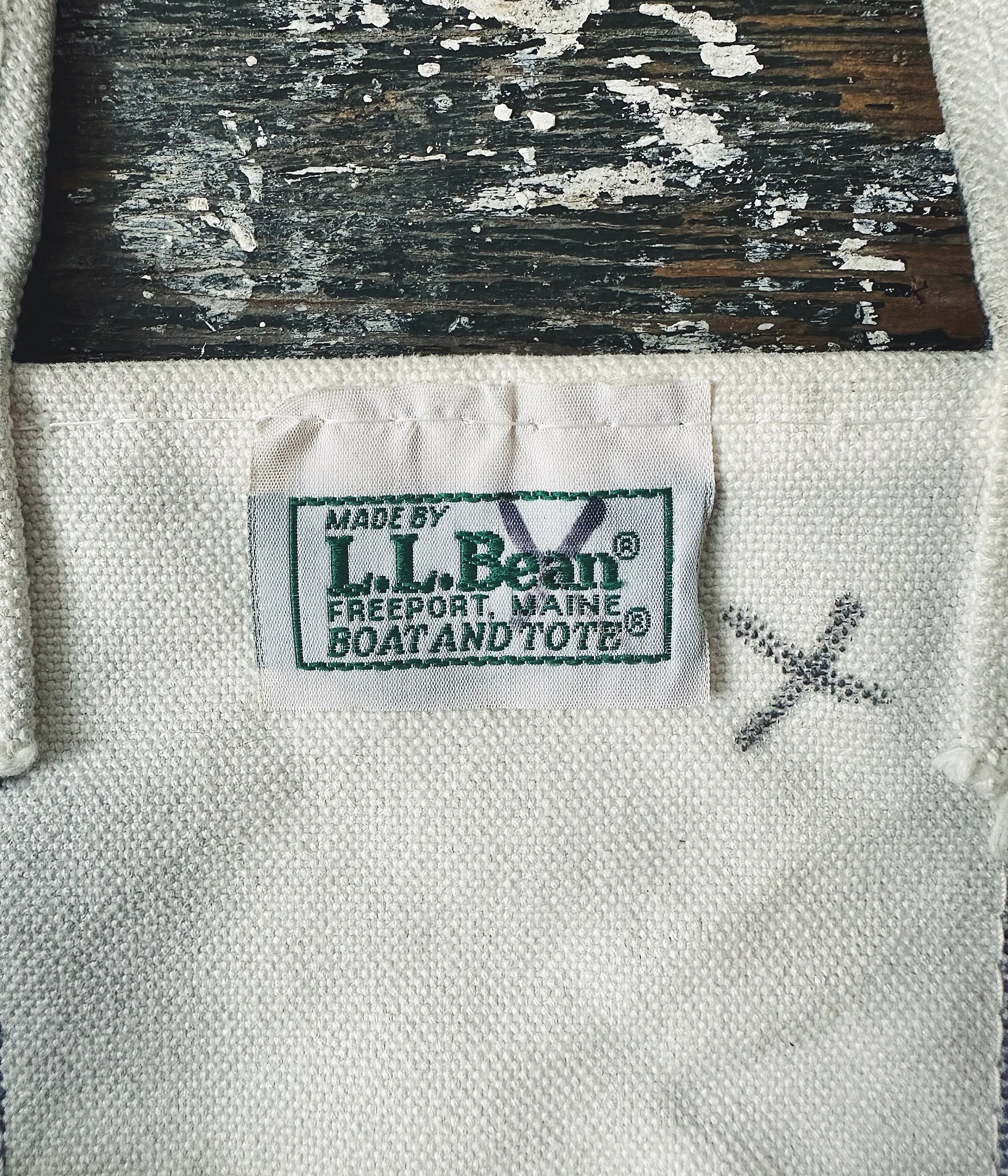 Vintage L.L.Bean Boat and Tote