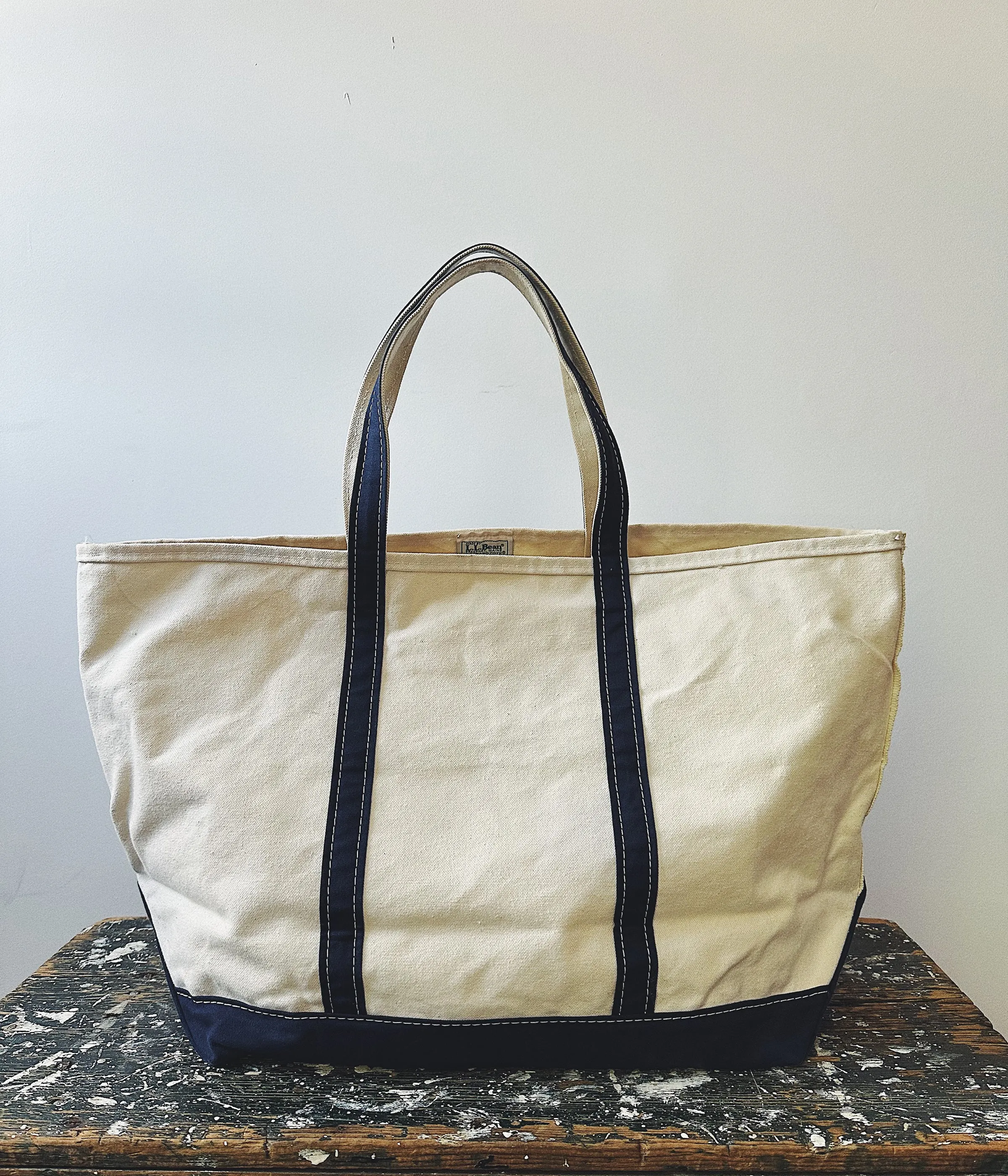 Vintage L.L.Bean Boat and Tote