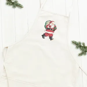 Vintage Santa with Gift Sack - Women's Apron