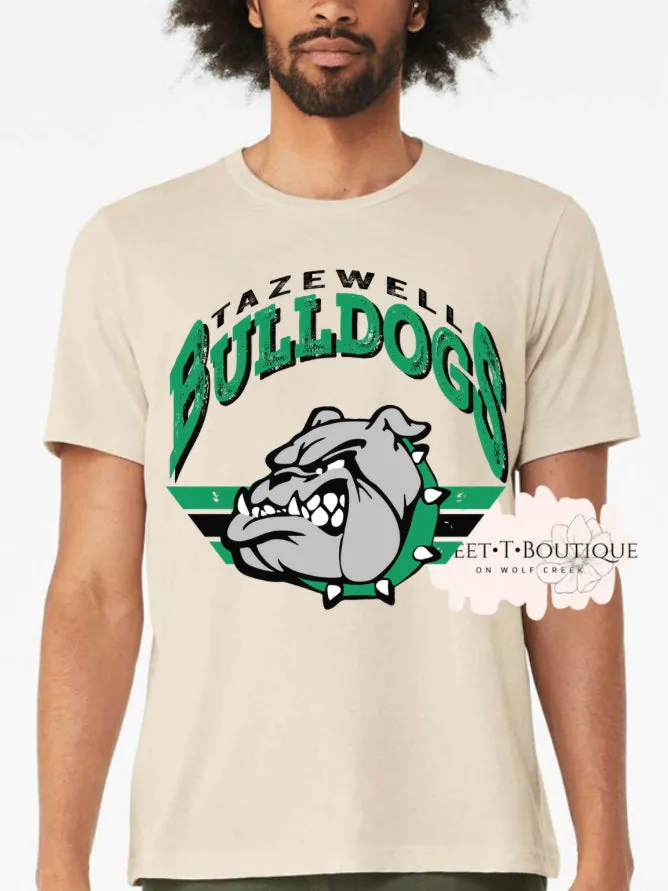 Vintage Tazewell Bulldogs Sweet T