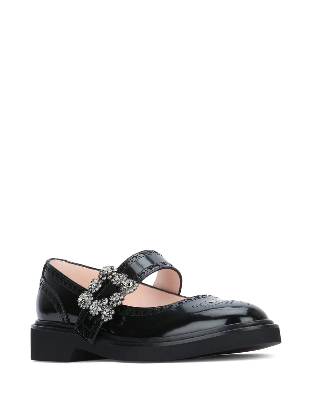 Viv rangers leather ballet flats