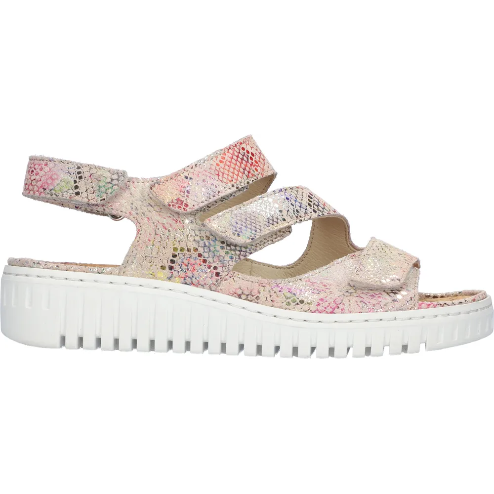 Waldlaufer Willow Rosa Multi Sandals