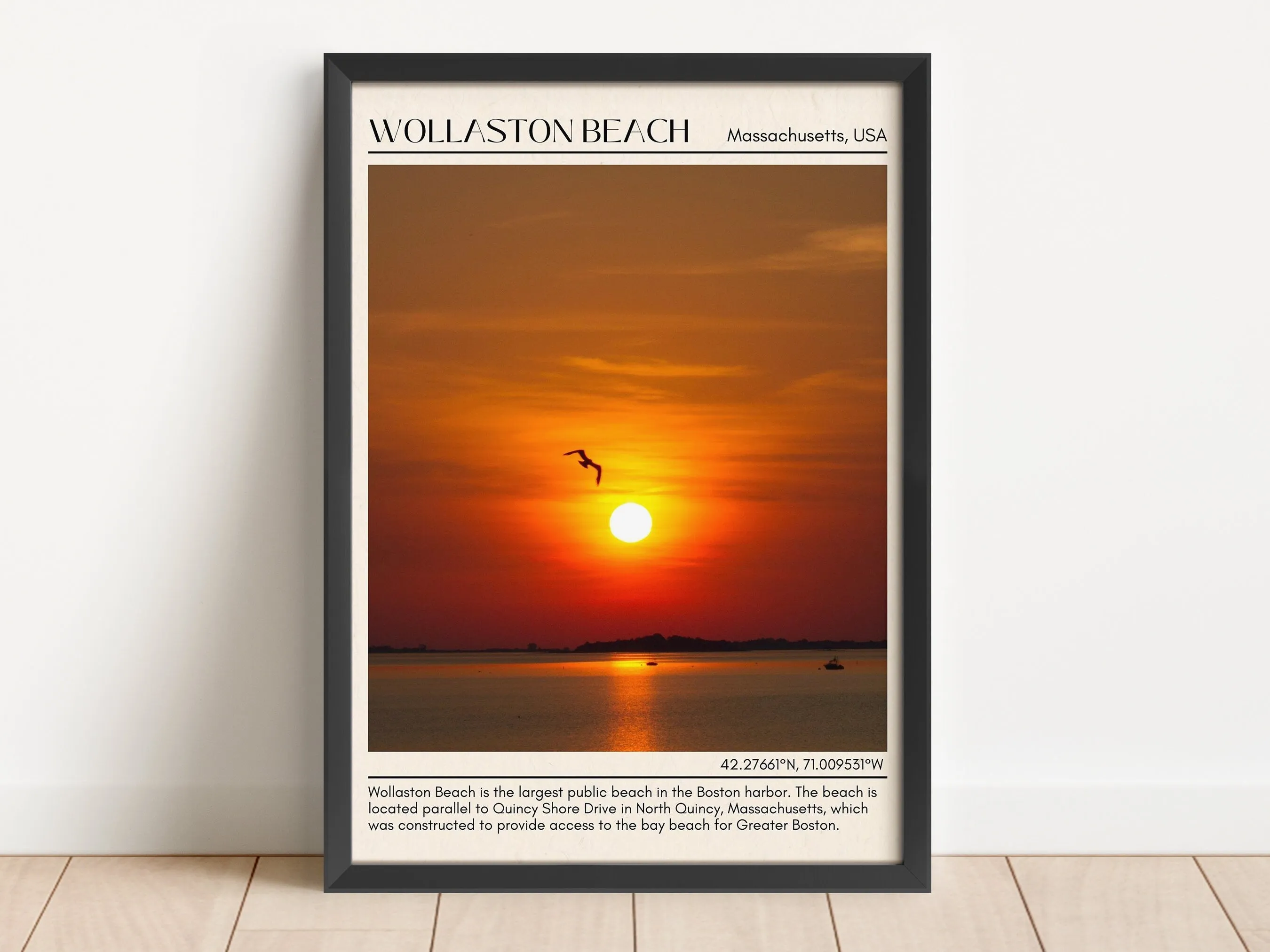 Wallaston Beach Wall Canvas, USA