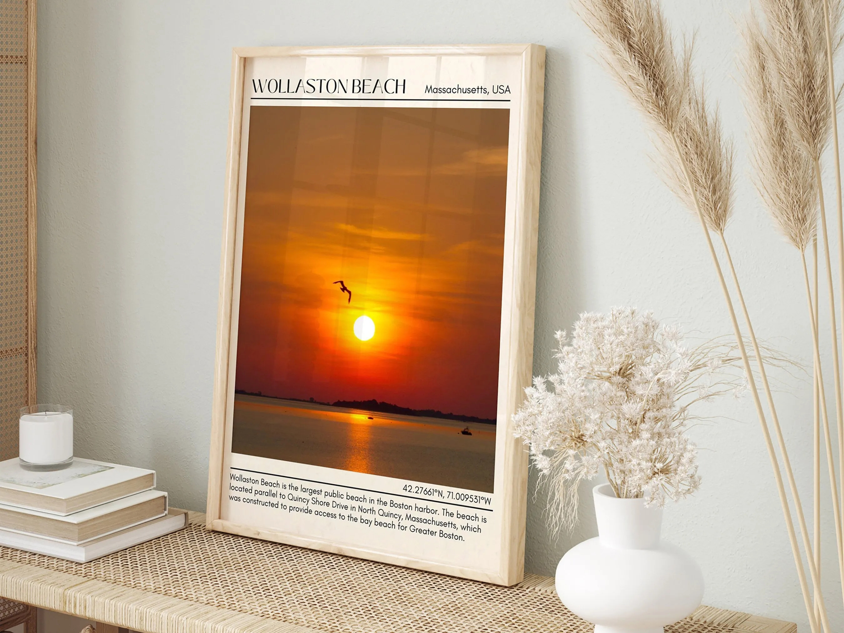 Wallaston Beach Wall Canvas, USA