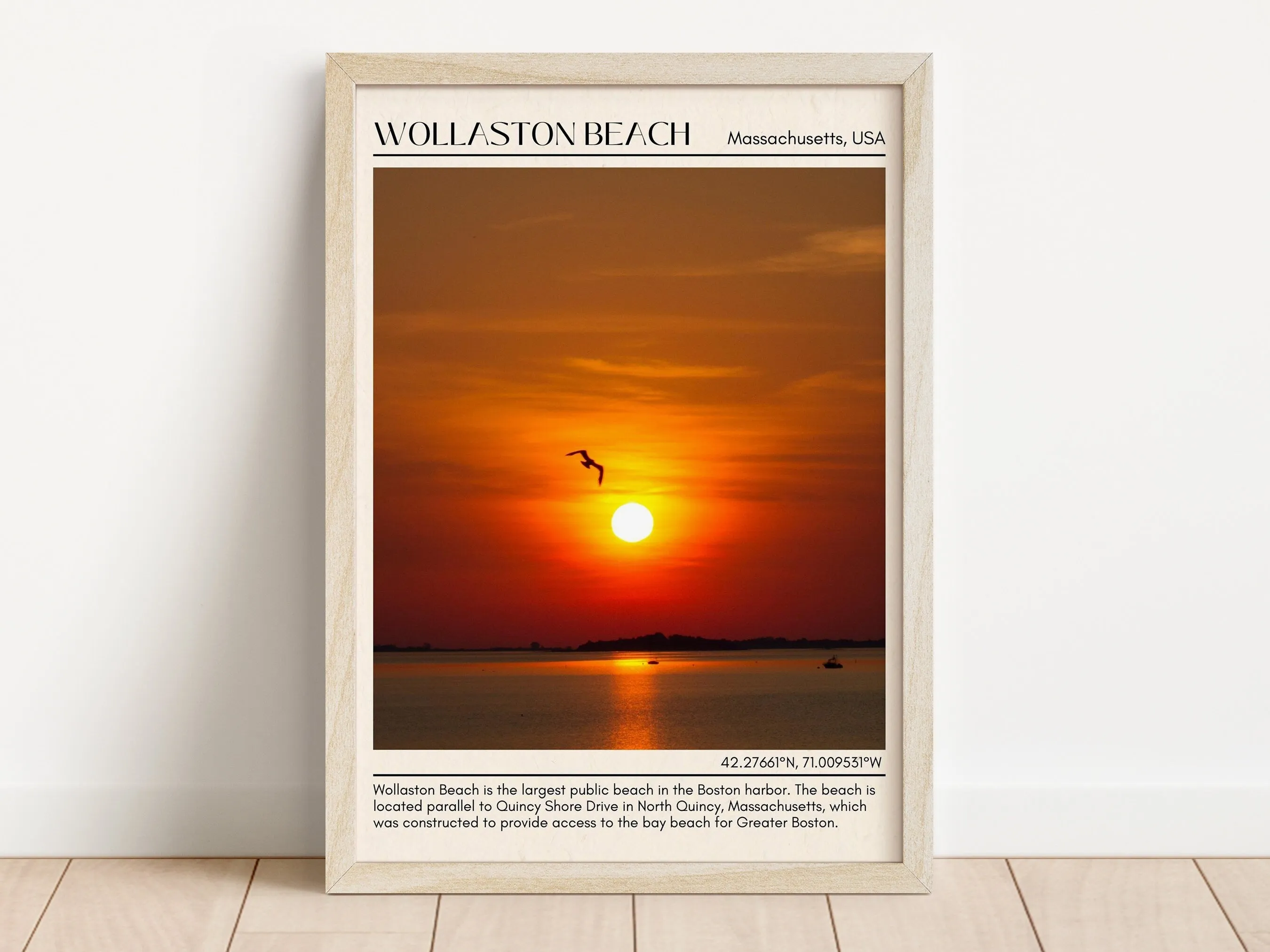 Wallaston Beach Wall Canvas, USA