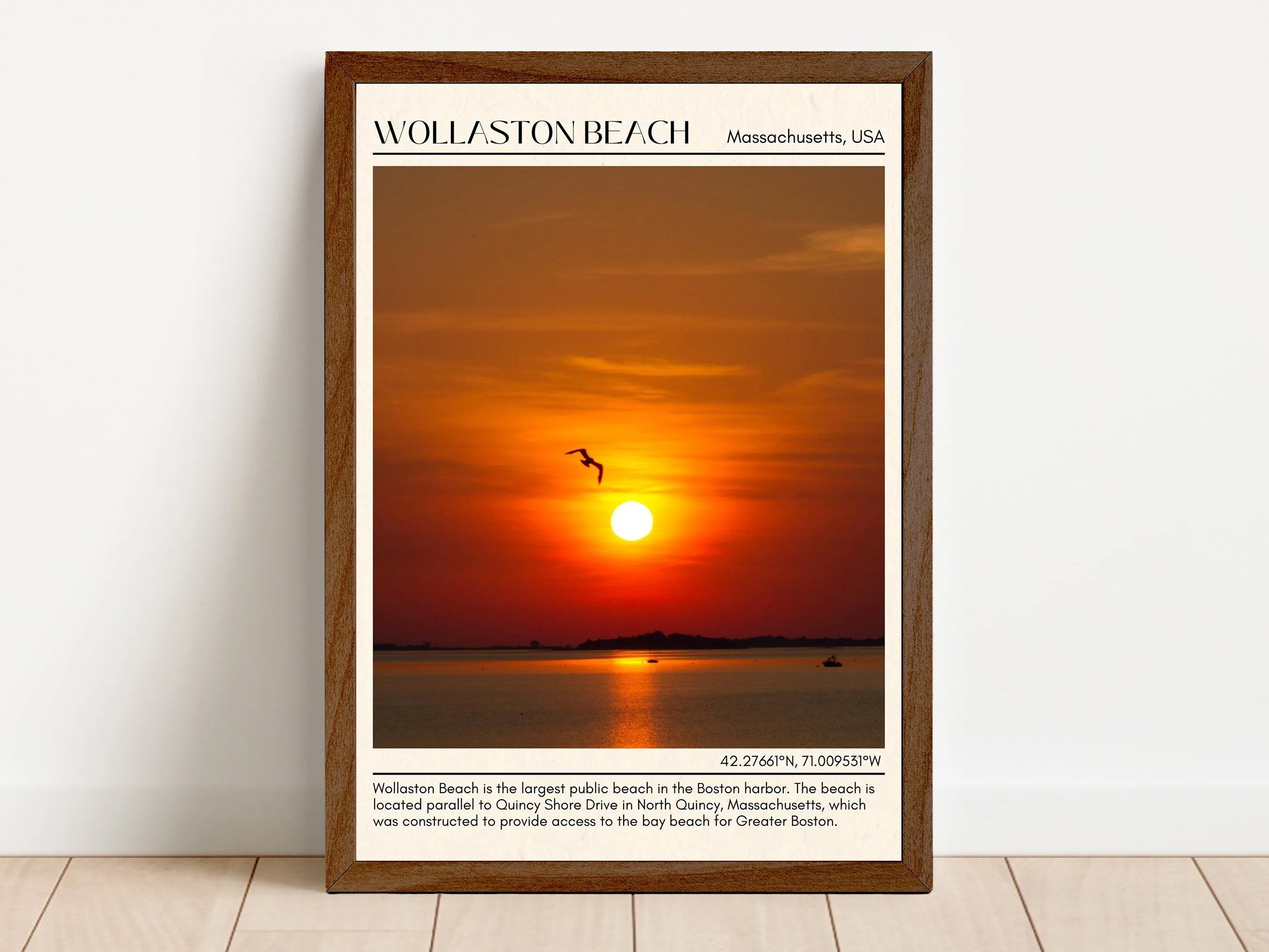 Wallaston Beach Wall Canvas, USA