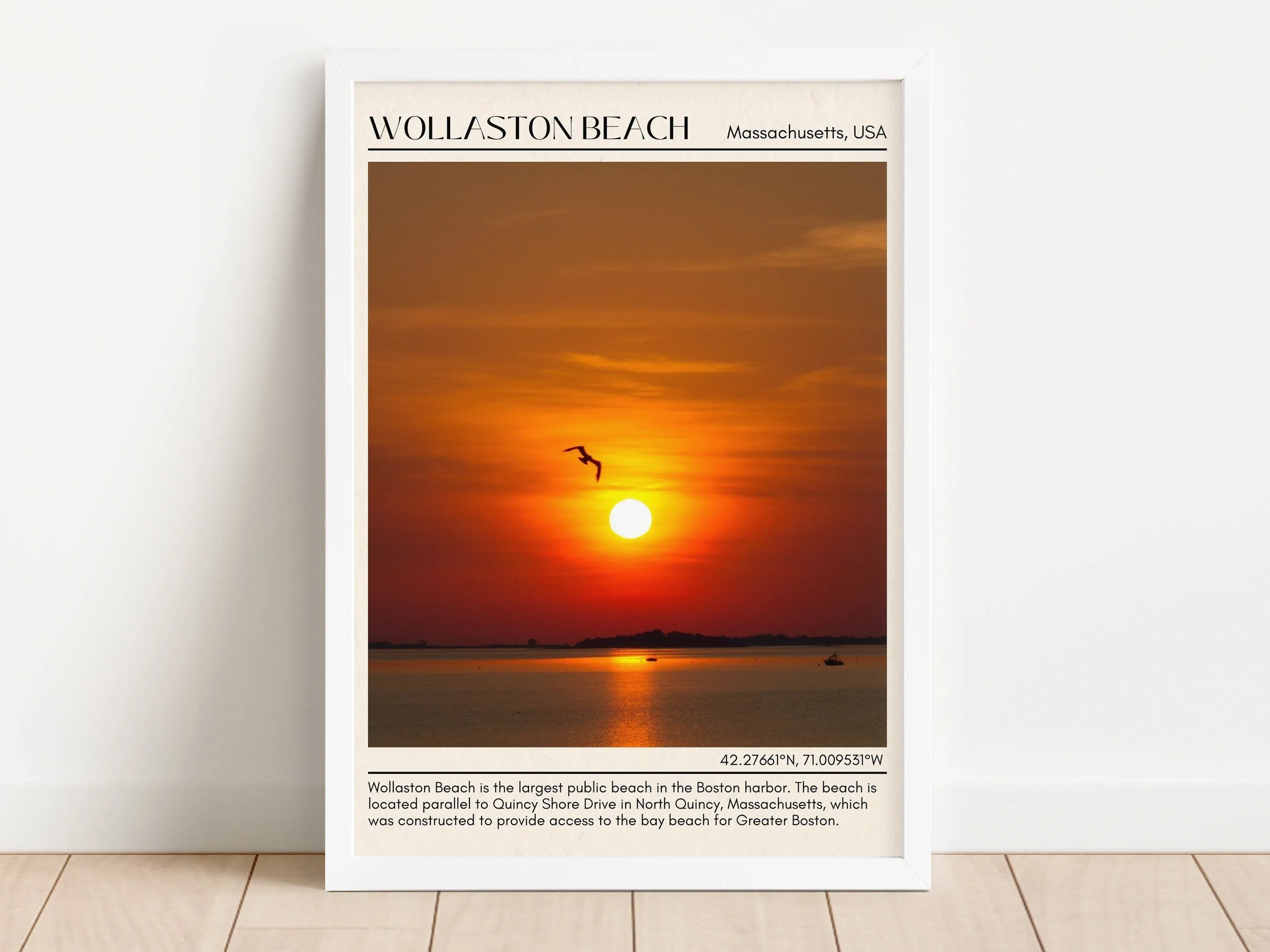 Wallaston Beach Wall Canvas, USA