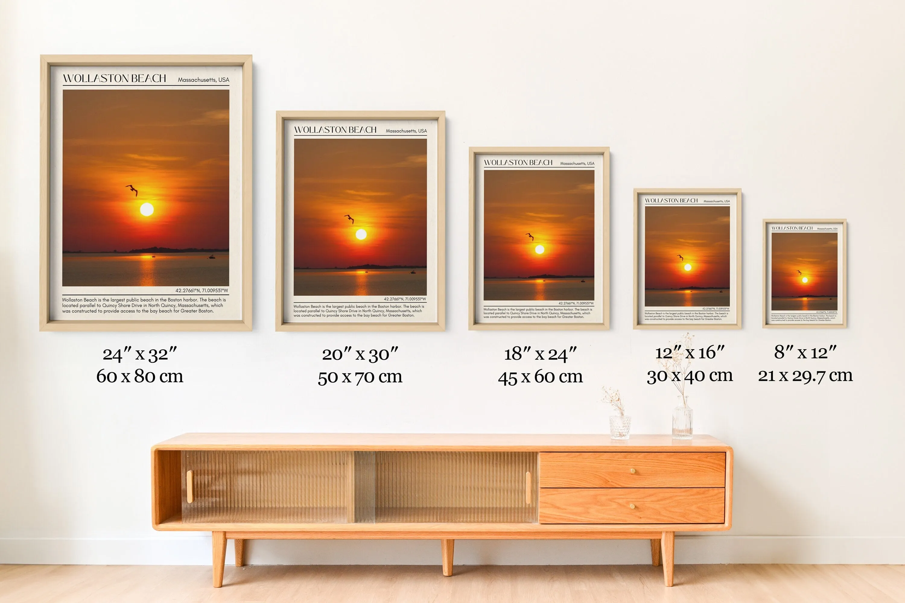 Wallaston Beach Wall Canvas, USA