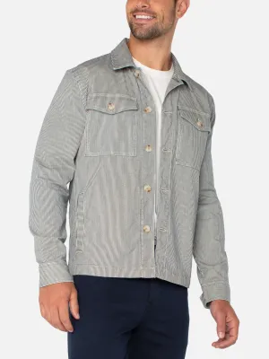 Watch Hill Striped Shirt Jacket