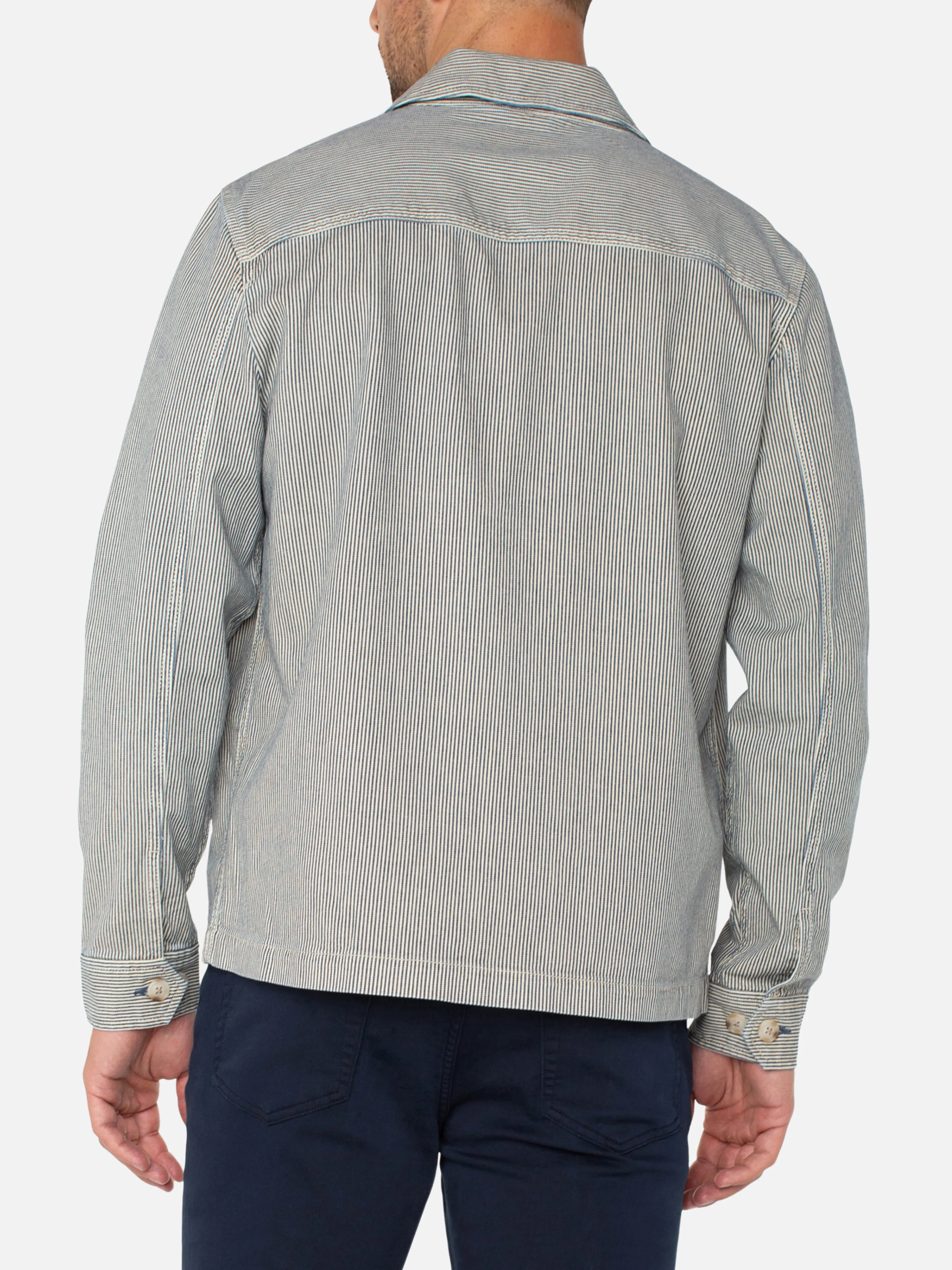 Watch Hill Striped Shirt Jacket