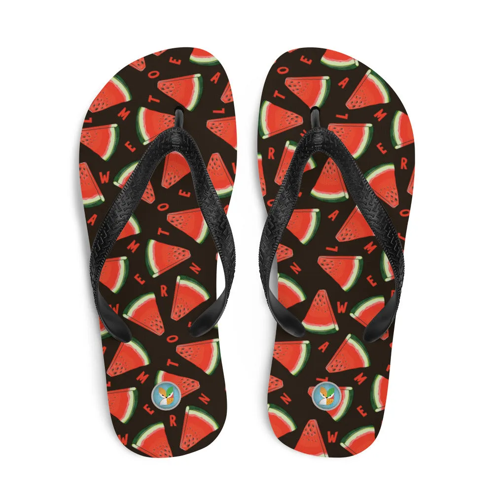 Watermelon - Unisex Flip-Flops