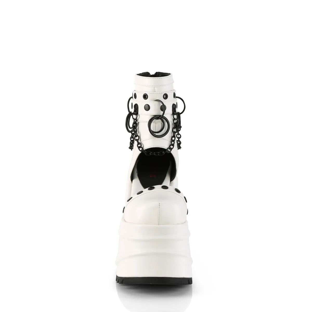 WAVE-22  White Vegan Leather