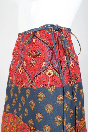 Wavy Patchwork Skirt