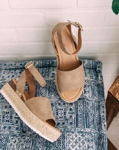 Wedge Strap Sandal
