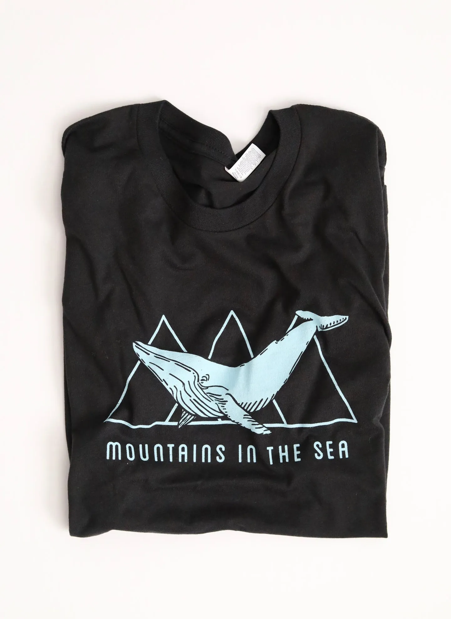 Whale tee (Vintage black)