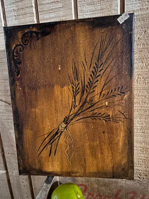 Wheat Wall Canvas Paining