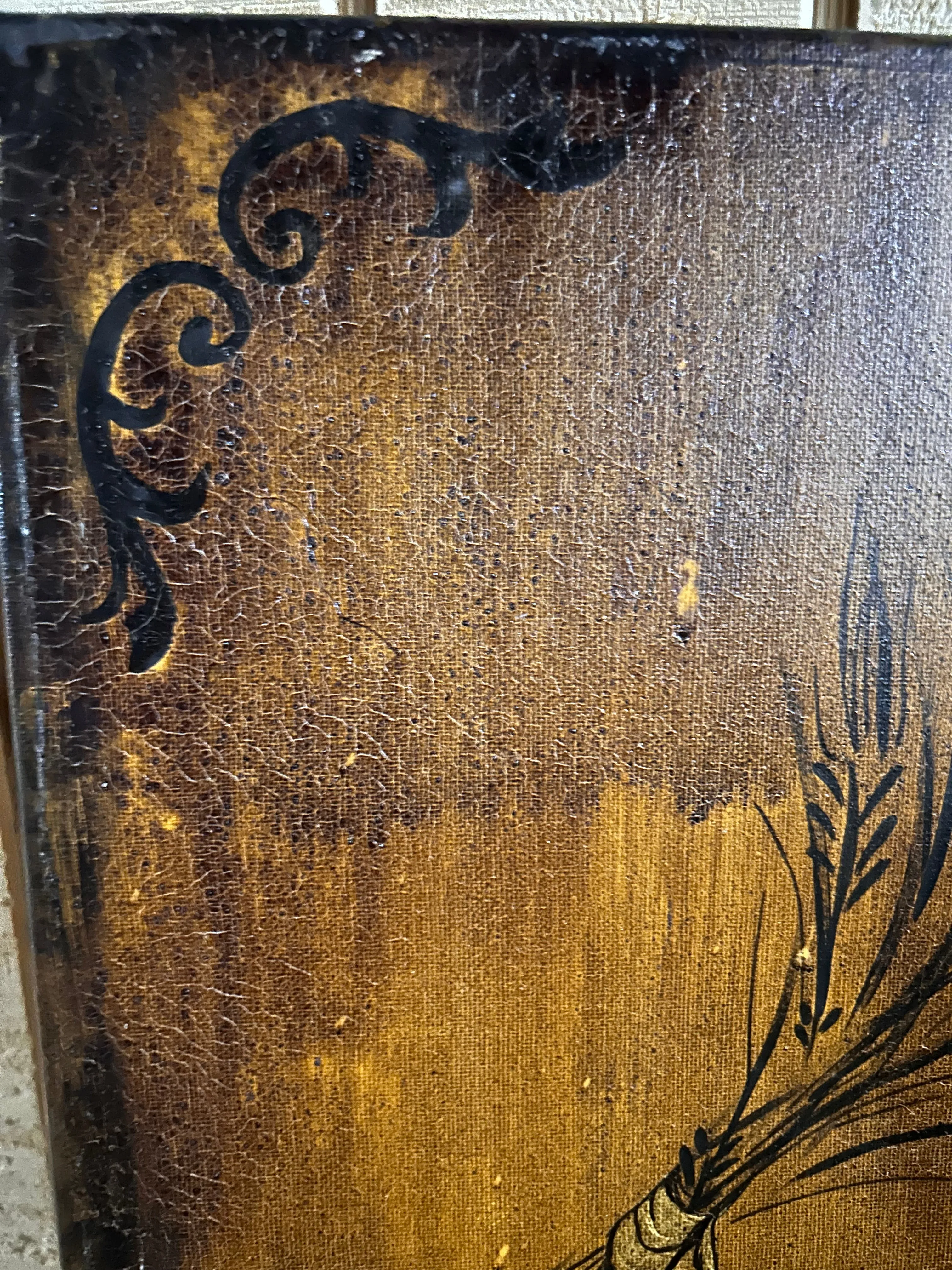 Wheat Wall Canvas Paining