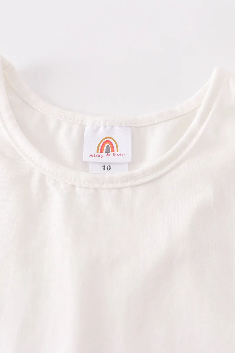 White Blank Basic Kids Teens Adult Tank Top