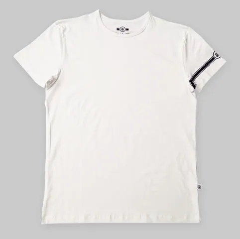 White Fitted Tee