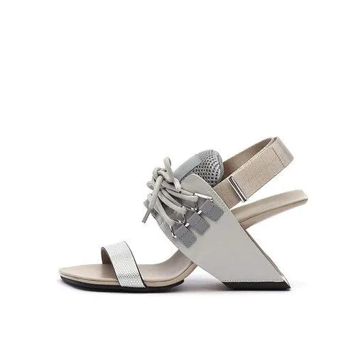Women fashion genuine leather sandals