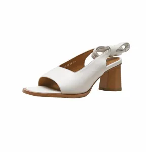 Women Sandals Back Strap Cow Leather Shoes