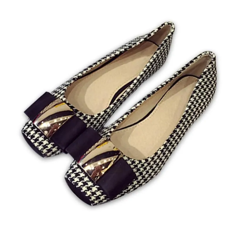 Women's Plaid Flats